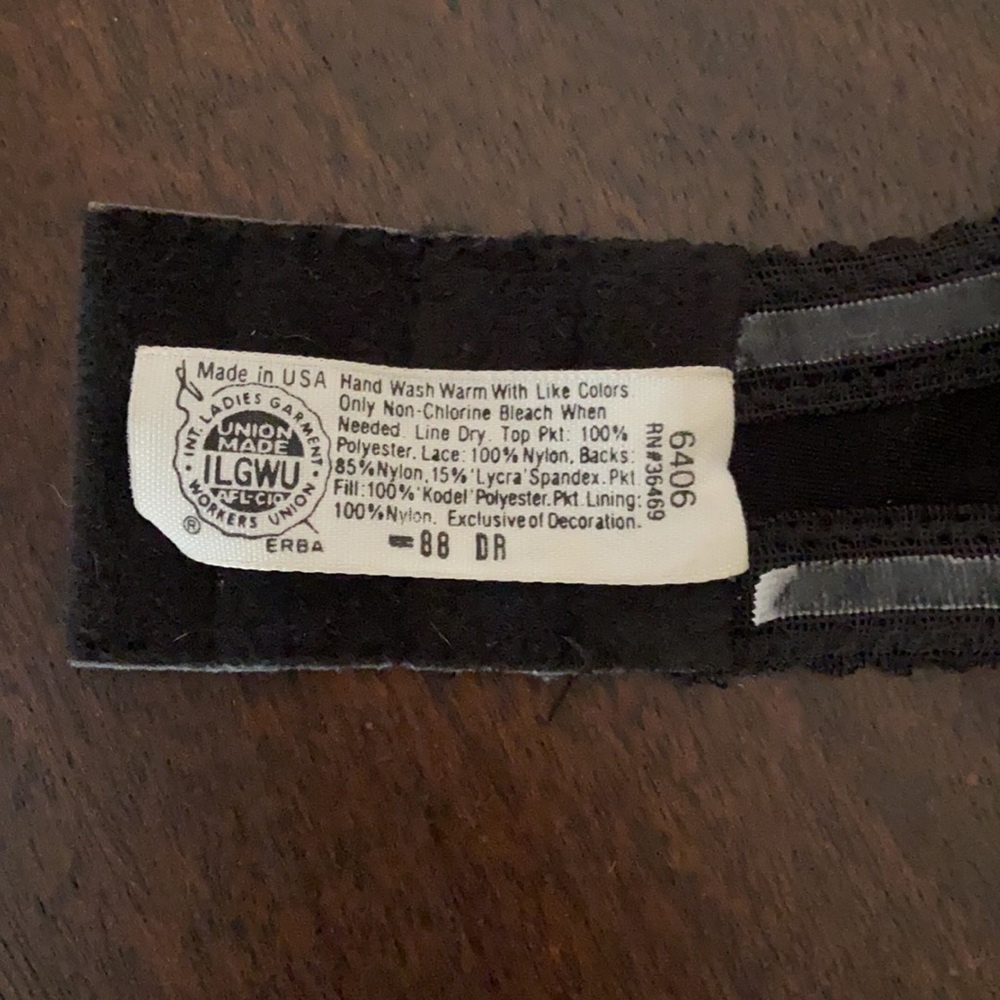 Black strapless bra 34C new - Picture 4 of 5